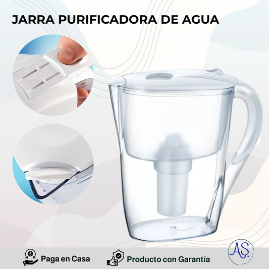 Jarra con Filtro Purificador de Agua