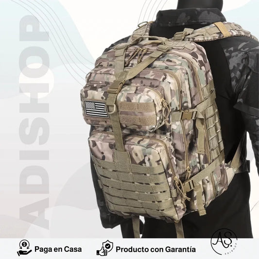 Morral Táctico Militar 50 Litros