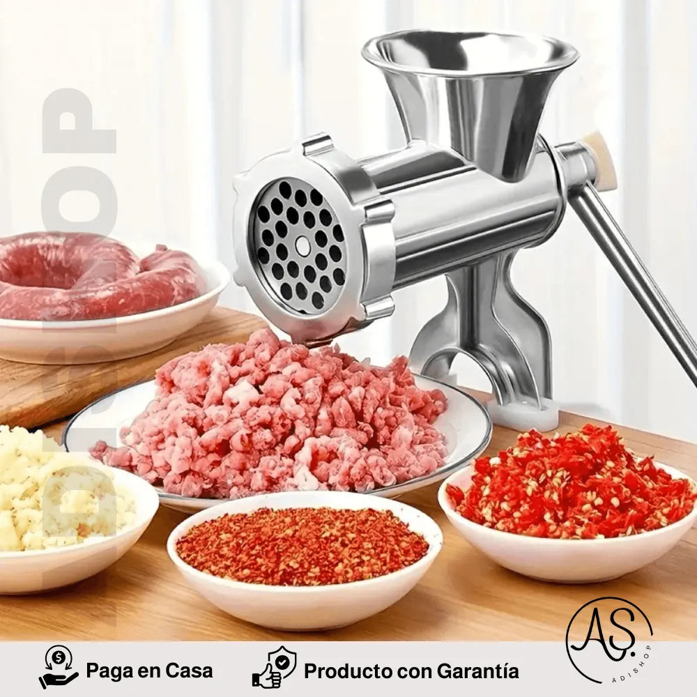 Molino Prensa Manual Acero Estañado Inoxidable