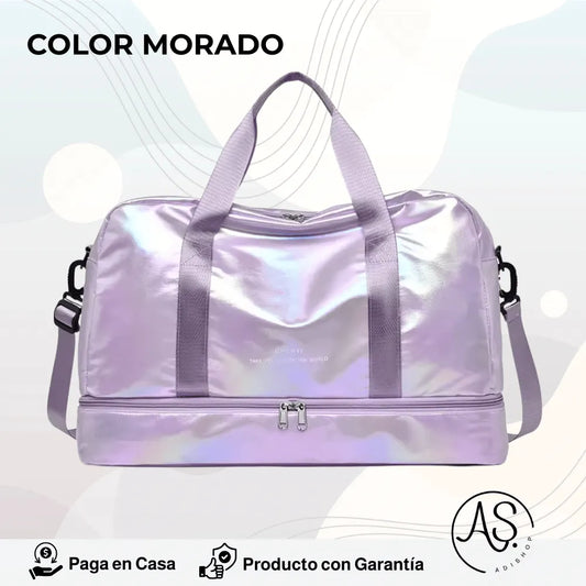 Bolso Satinado Correa