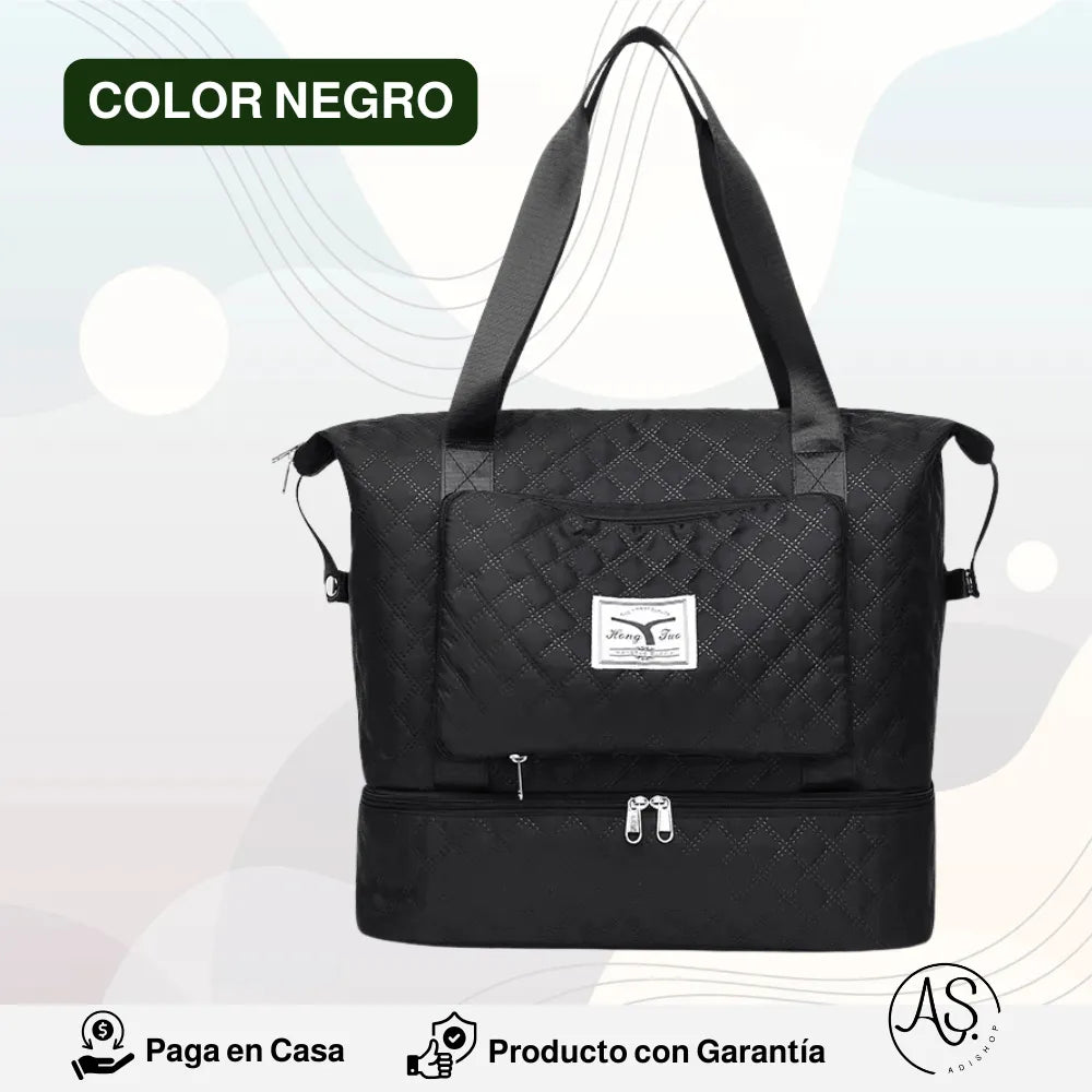 Bolso Texturizado Plegable