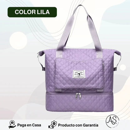 Bolso Texturizado Plegable