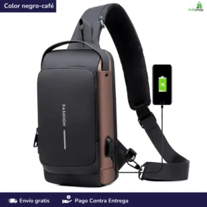 Bolso antorrobo con puerto USB__Bolsos