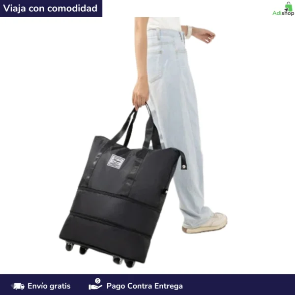 Bolso expandible con ruedas viajero__Bolsos__Moda