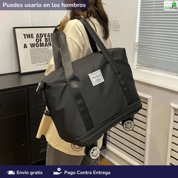 Bolso expandible con ruedas__Bolsos__Moda