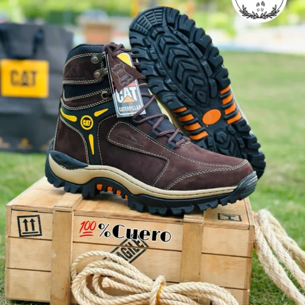 botas caterpillar cuero__Calzado caballero