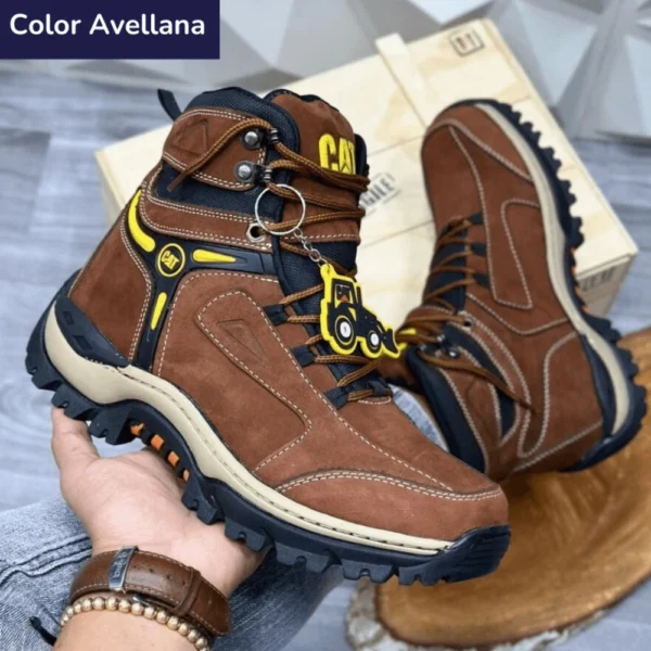 botas caterpillar cuero__Calzado caballero