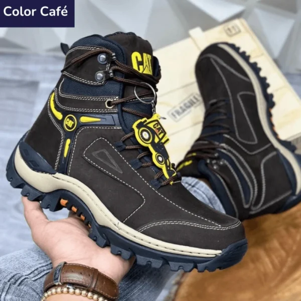 botas caterpillar cuero__Calzado caballero