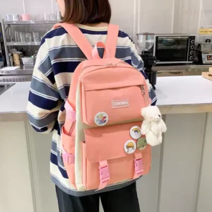 Combo Mochila Escolar__Bolsos