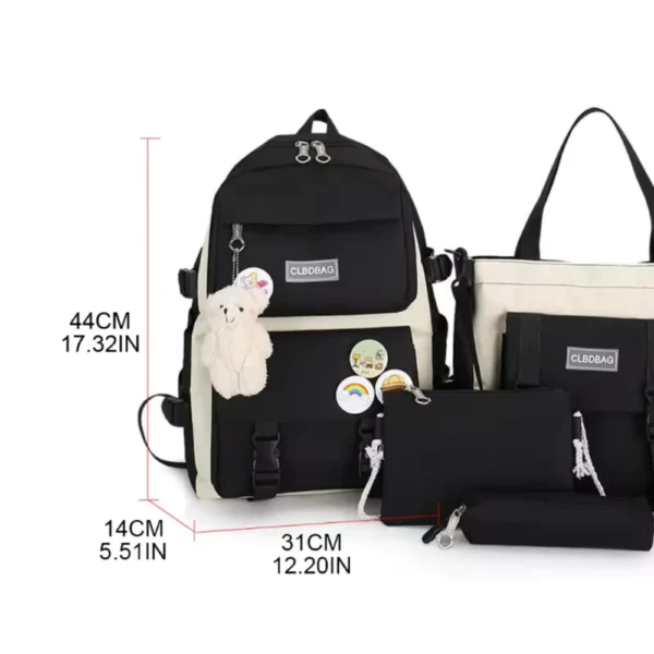 Combo Mochila Escolar__Bolsos