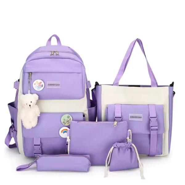 Combo Mochila Escolar__Bolsos