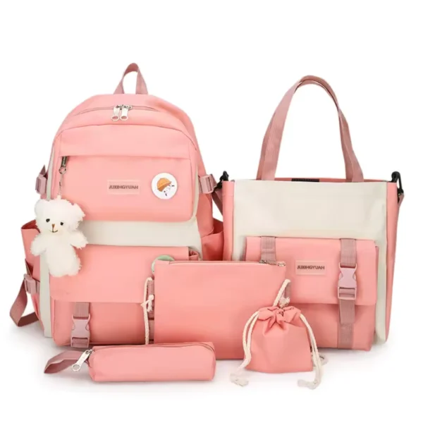 Combo Mochila Escolar__Bolsos