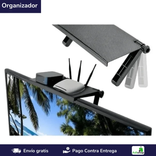 Estante superior para pantallas__Hogar